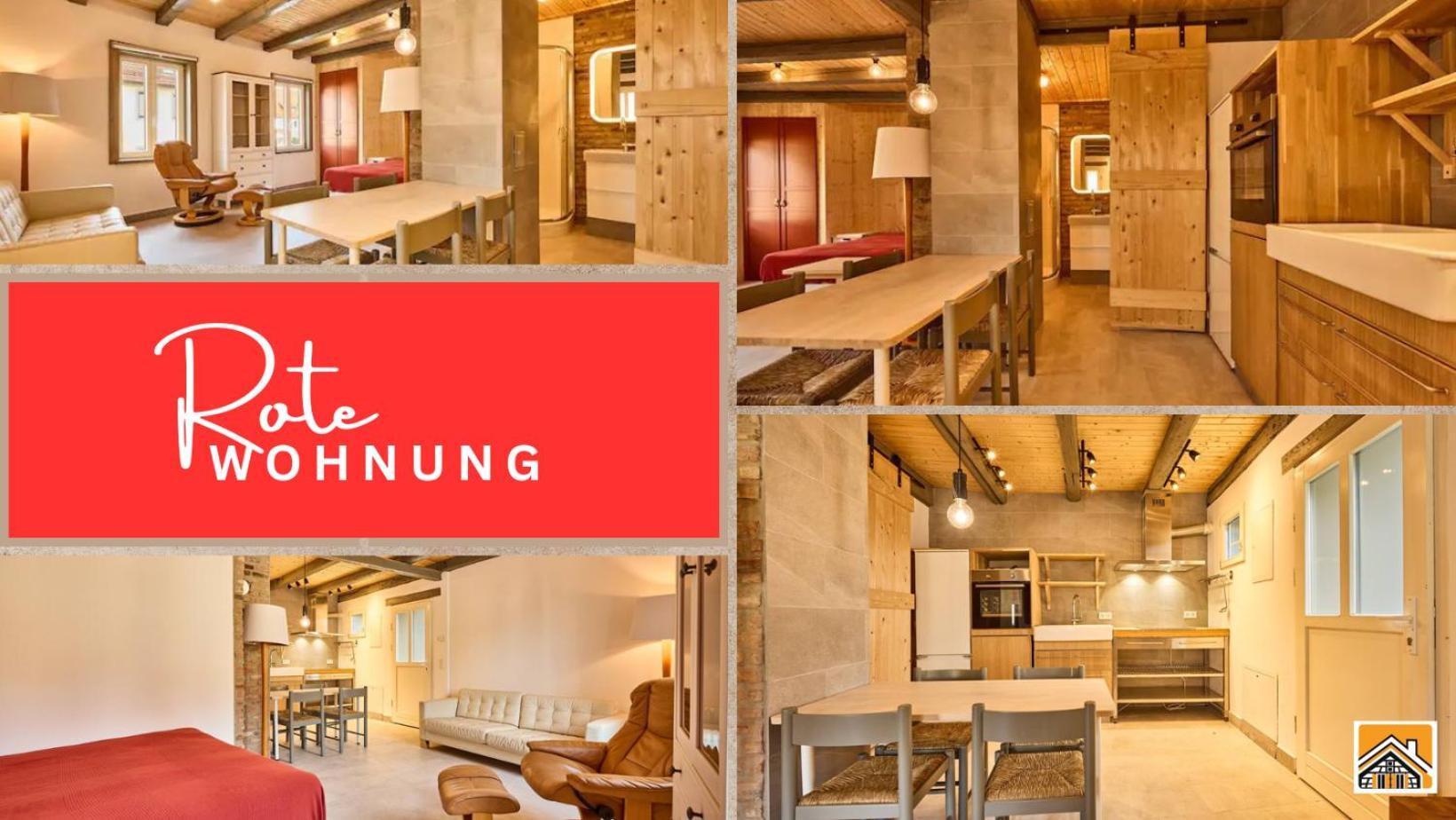 Rote Wohnung - Ferienwohnung Sulzbach an der Murr Bagian luar foto